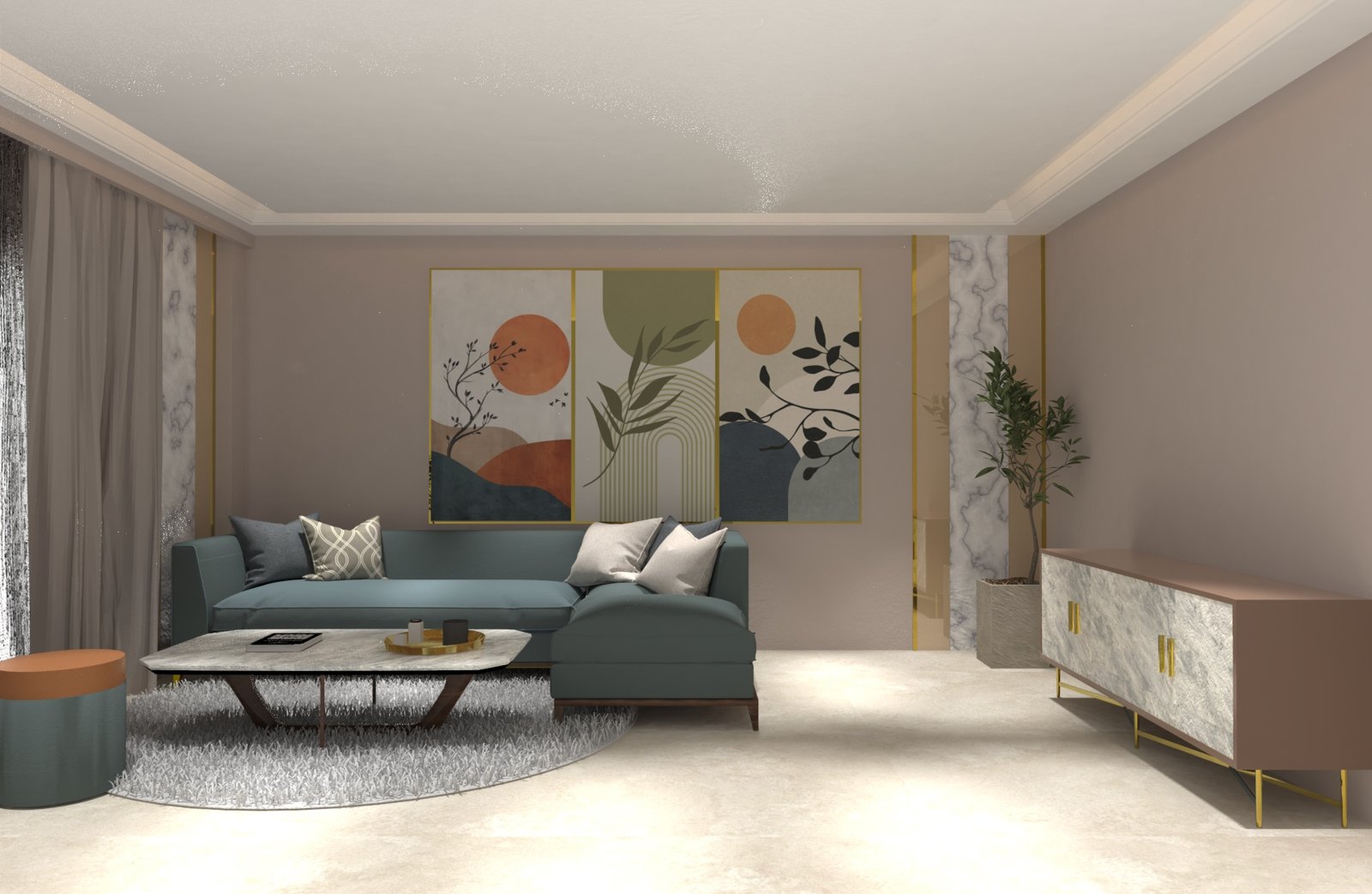 Spatialize Interiors living room design